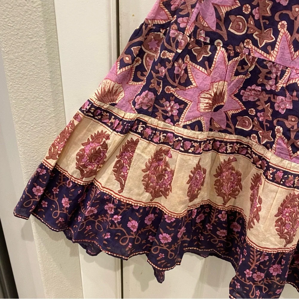 Rapsodia Strapless A-line Floral Dress - Picture 3 of 9